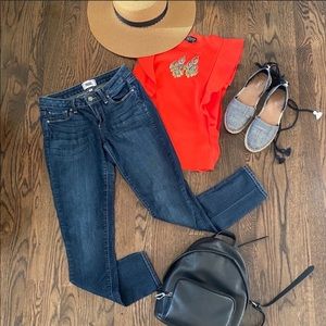 Cropped Paige jeans
